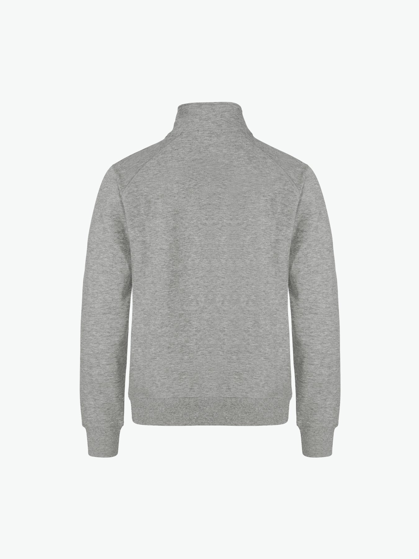 Clique Classic Half Zip - Grijsmelange Sweater Clique