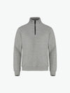 Clique Classic Half Zip - Grijsmelange Sweater Clique XS