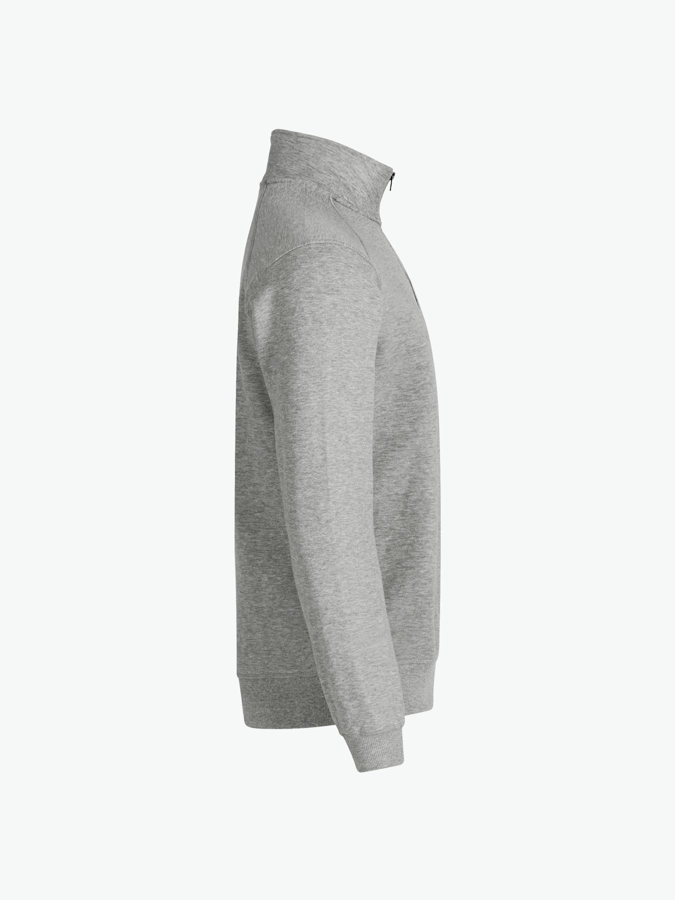 Clique Classic Half Zip - Grijsmelange Sweater Clique