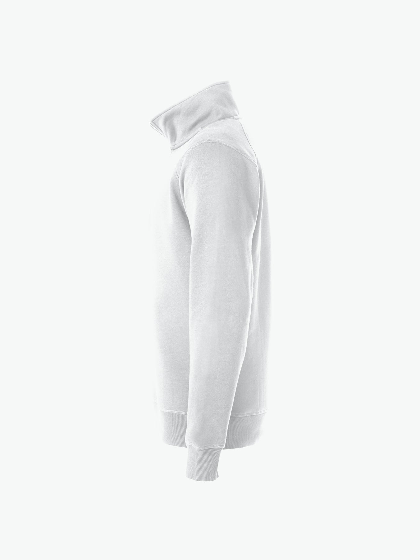Clique Classic Half Zip - Wit Sweater Clique