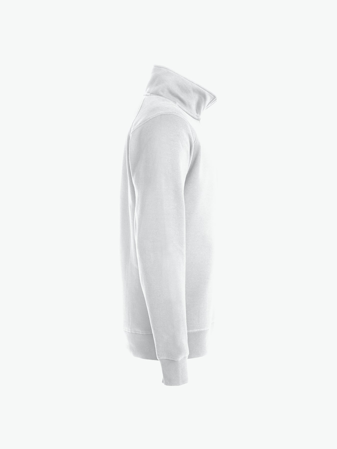 Clique Classic Half Zip - Wit Sweater Clique