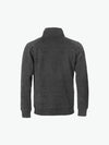 Clique Classic Half Zip - Antraciet Melange Sweater Clique