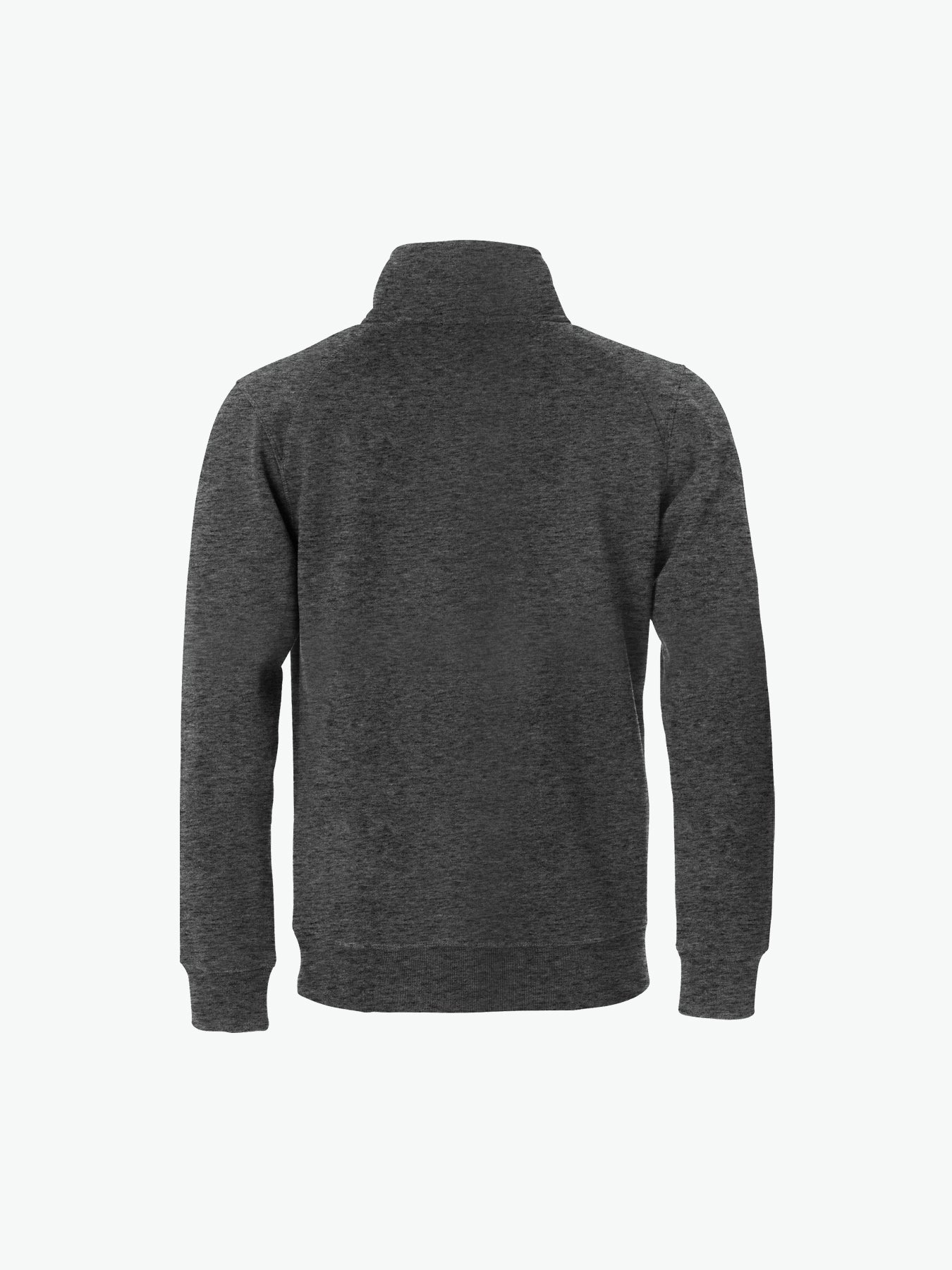 Clique Classic Half Zip - Antraciet Melange Sweater Clique