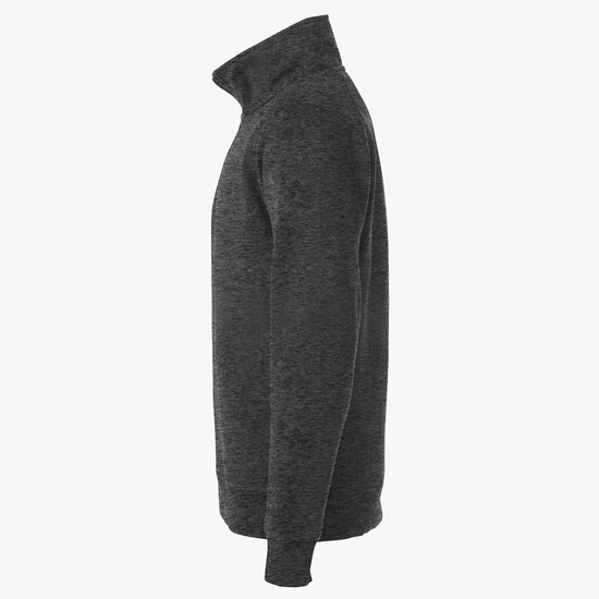 Clique Classic Half Zip - Antraciet Melange Sweater Clique