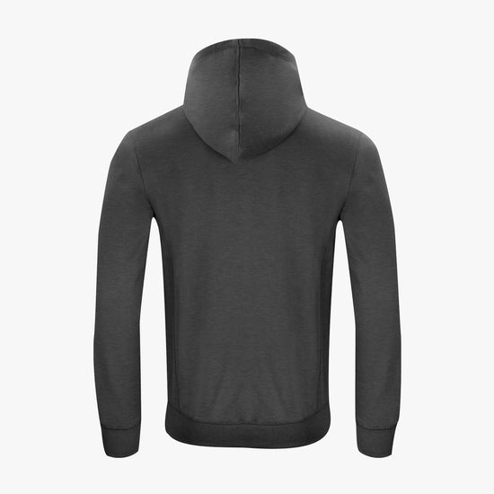 Clique Classic Hoody Full Zip - Antraciet Melange Hoodie Clique