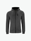 Clique Classic Hoody Full Zip - Antraciet Melange Hoodie Clique XS