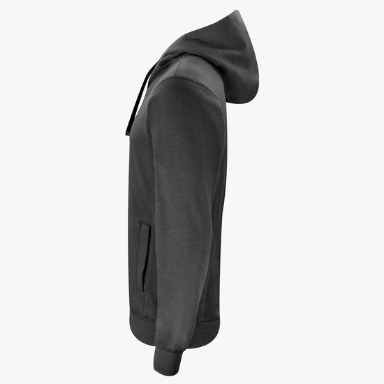 Clique Classic Hoody Full Zip - Antraciet Melange Hoodie Clique