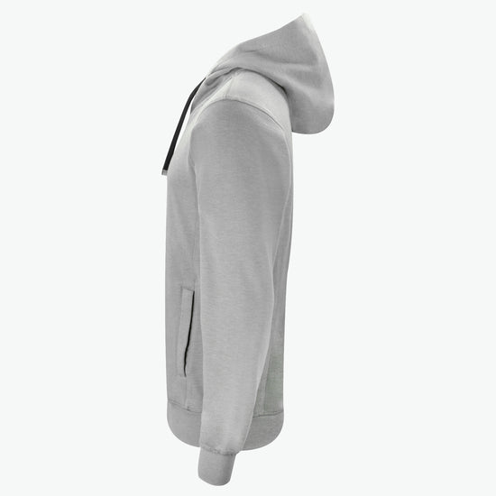Clique Classic Hoody Full Zip - Grijsmelange Hoodie Clique