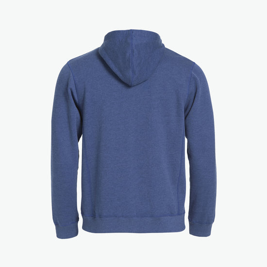 Clique Classic Hoody Full Zip - Blauwmelange Hoodie Clique