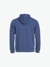Clique Classic Hoody Full Zip - Blauwmelange Hoodie Clique