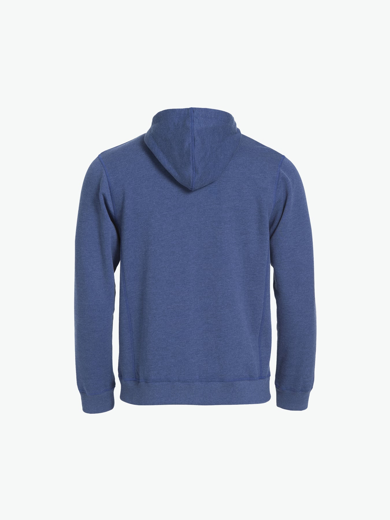 Clique Classic Hoody Full Zip - Blauwmelange Hoodie Clique