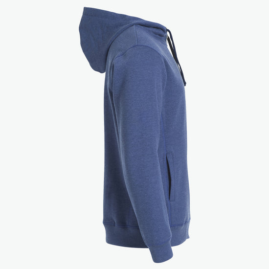 Clique Classic Hoody Full Zip - Blauwmelange Hoodie Clique