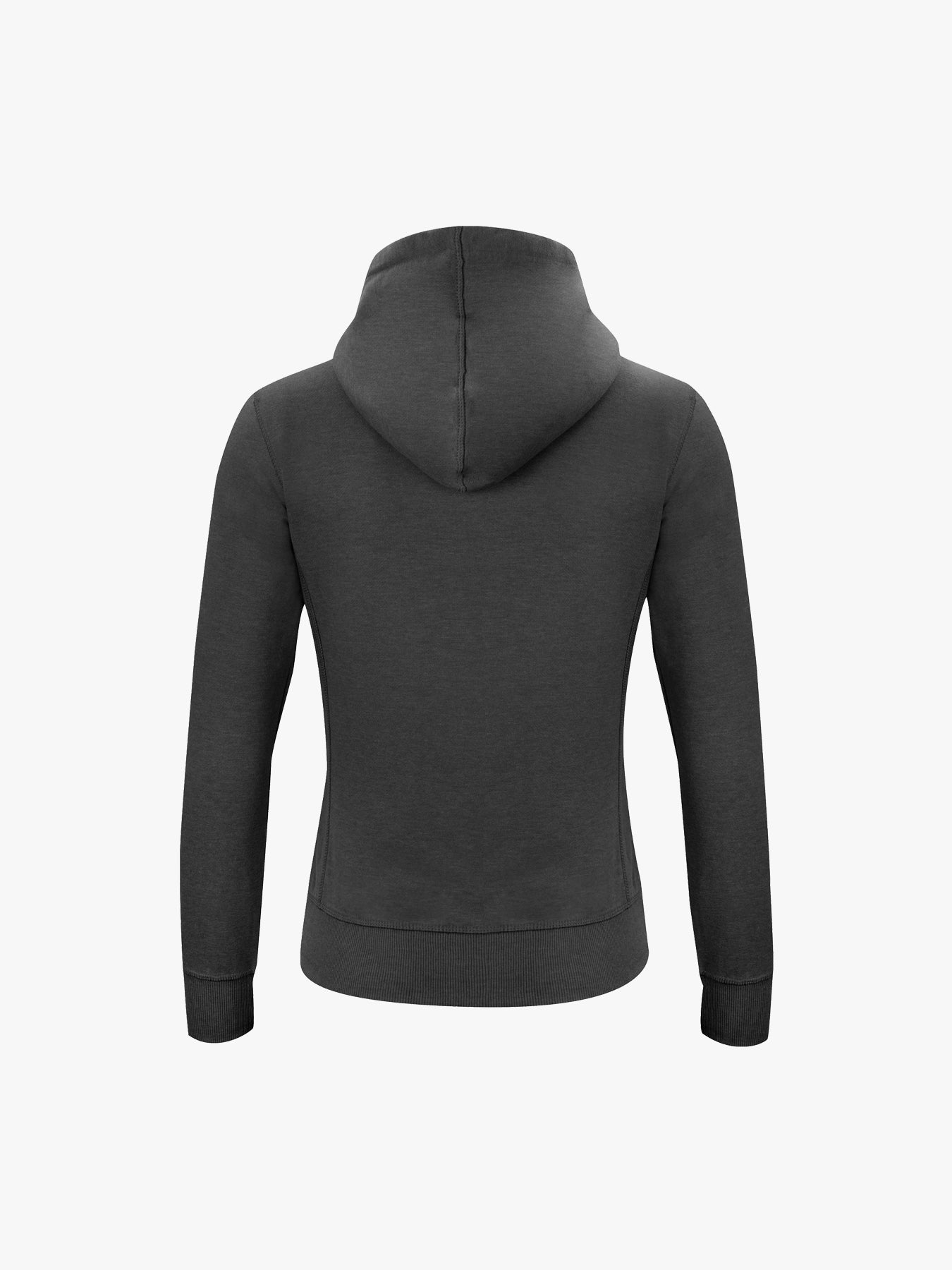 Clique Classic Hoody Full Zip Women - Antraciet Melange Hoodie Women Clique