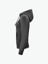 Clique Classic Hoody Full Zip Women - Antraciet Melange Hoodie Women Clique