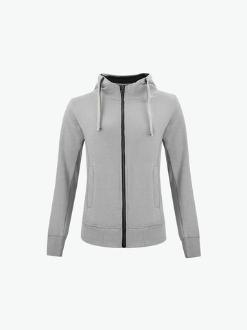 Clique Classic Hoody Full Zip Women - Grijsmelange Hoodie Women Clique XS
