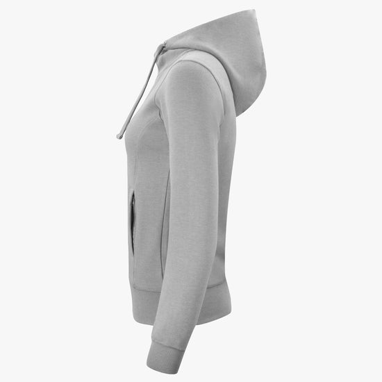 Clique Classic Hoody Full Zip Women - Grijsmelange Hoodie Women Clique