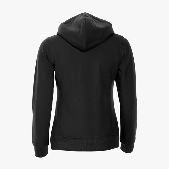 Clique Classic Hoody Full Zip Women - Zwart Vest Dames Clique