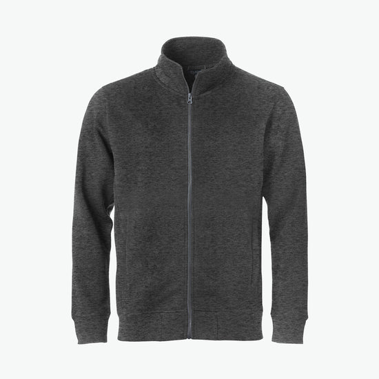 Clique Classic Cardigan - Antraciet Melange Vest Clique XS