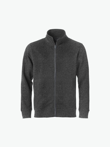 Clique Classic Cardigan - Antraciet Melange Vest Clique XS
