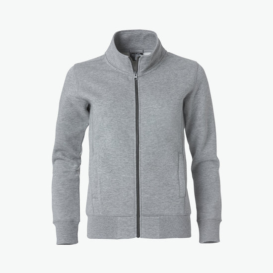 Clique Classic Cardigan - Grijsmelange Vest Clique XS