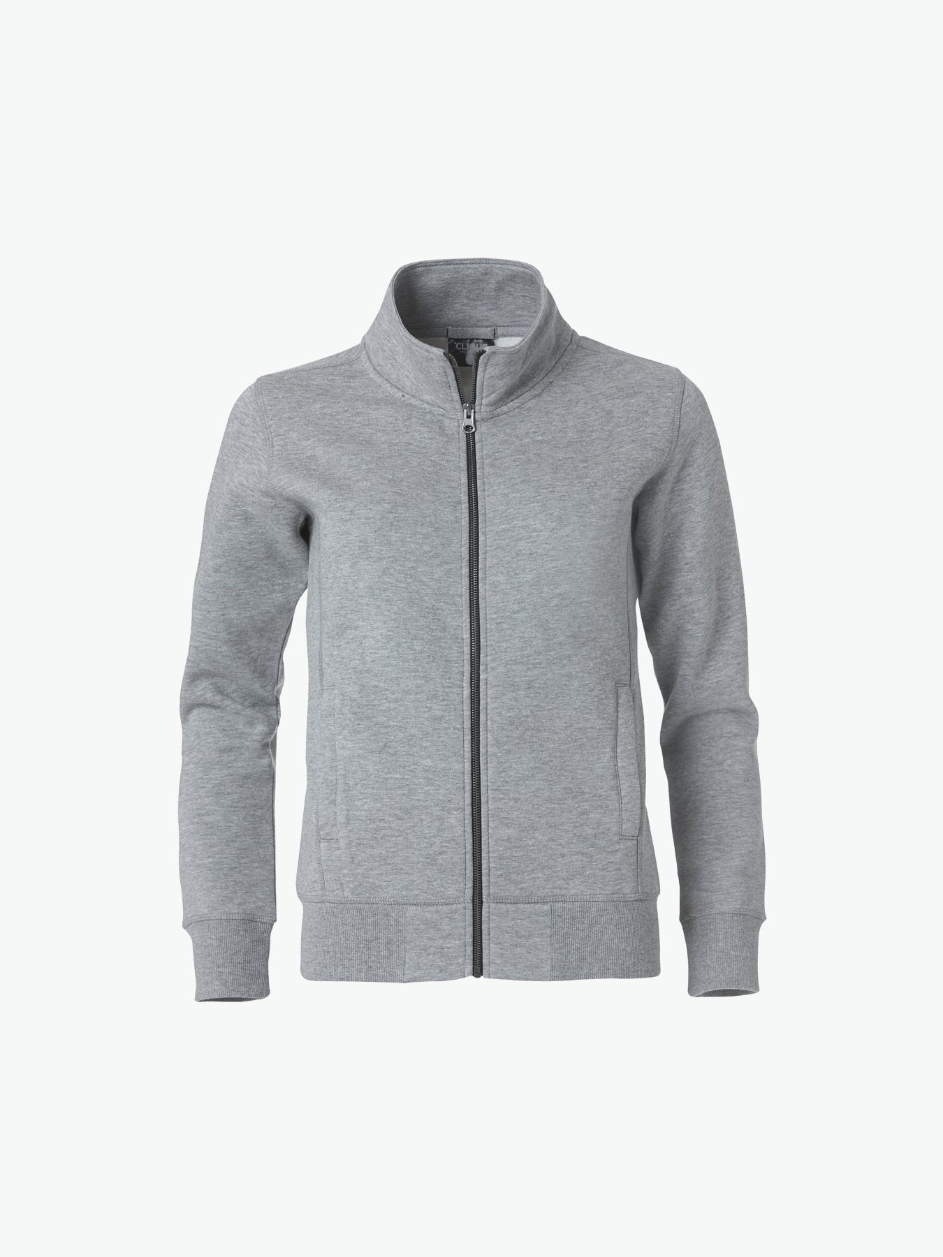 Clique Classic Cardigan - Grijsmelange Vest Clique XS