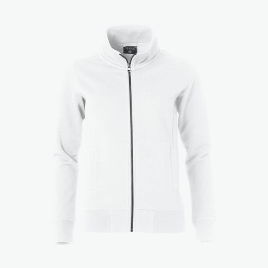 Clique Classic Cardigan Women - Wit Vest Dames Clique XS