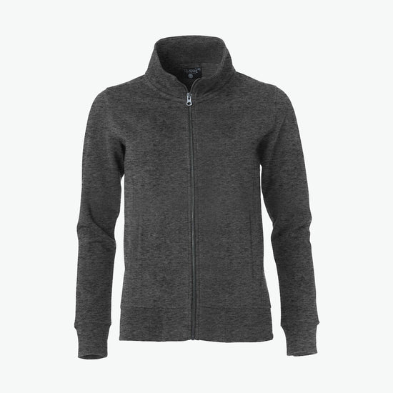 Clique Classic Cardigan Women - Antraciet Melange Vest Dames Clique XS
