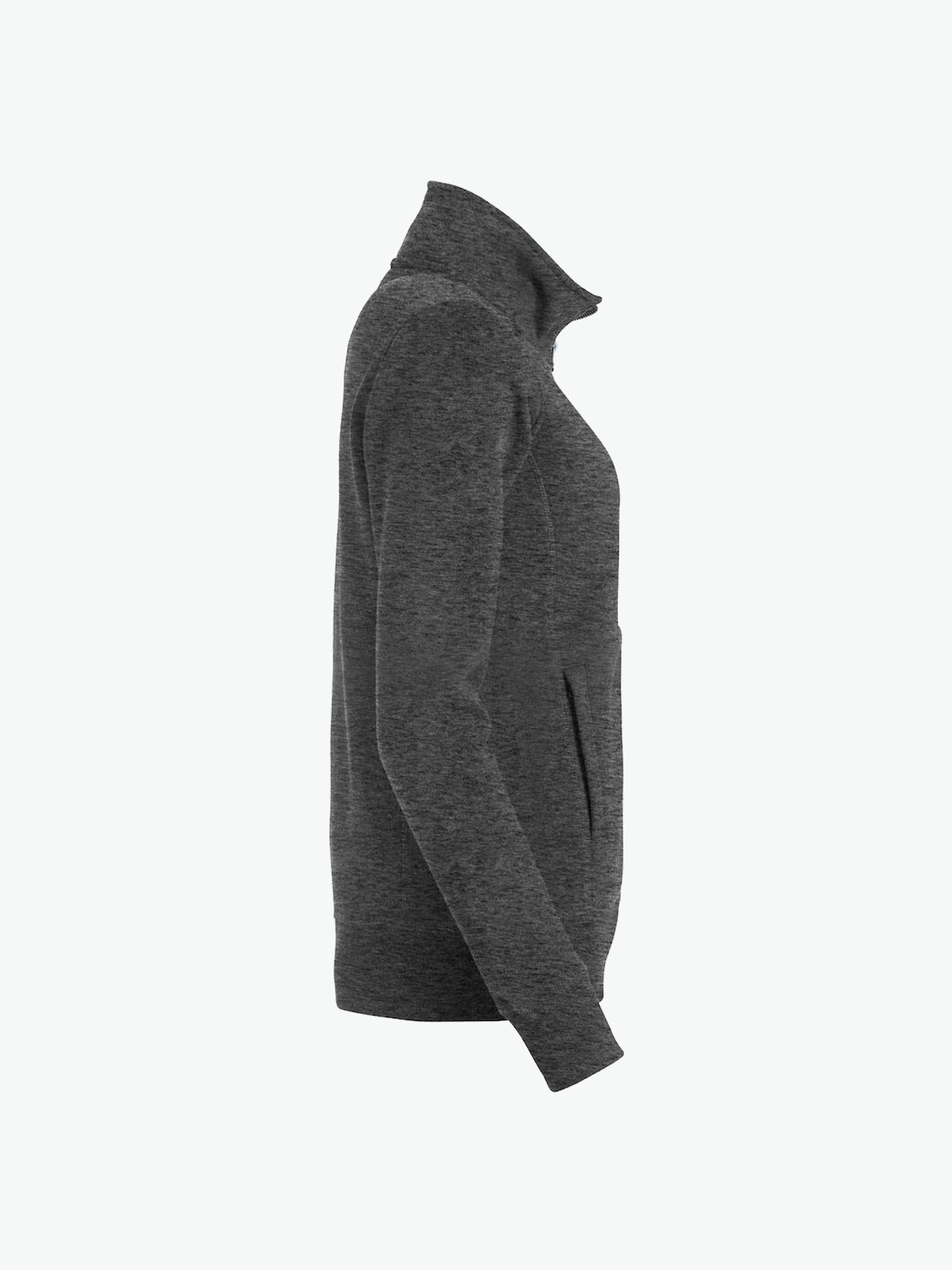 Clique Classic Cardigan Women - Antraciet Melange Vest Dames Clique