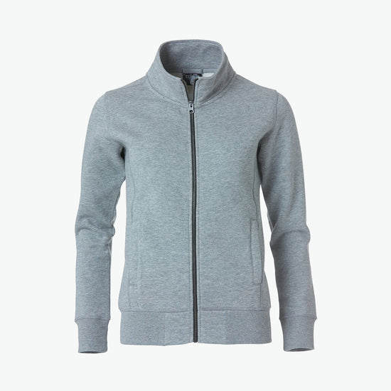 Clique Classic Cardigan Women - Grijsmelange Vest Dames Clique XS