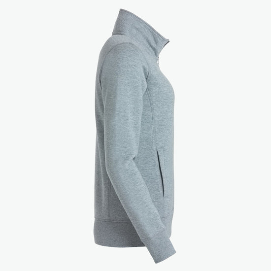 Clique Classic Cardigan Women - Grijsmelange Vest Dames Clique