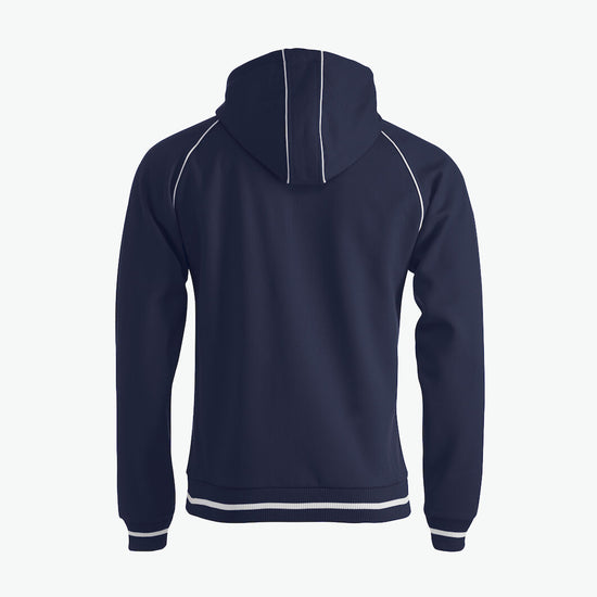Clique Gerry Hooded Jack - Dark Navy Hoodie Vest Clique