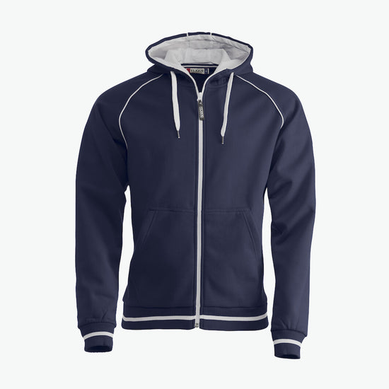 Clique Gerry Hooded Jack - Dark Navy Hoodie Vest Clique XS