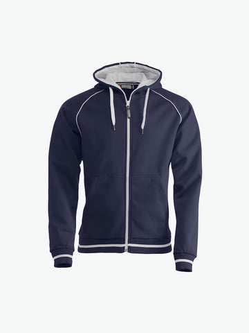 Clique Gerry Hooded Jack - Dark Navy Hoodie Vest Clique XS