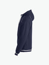 Clique Gerry Hooded Jack - Dark Navy Hoodie Vest Clique