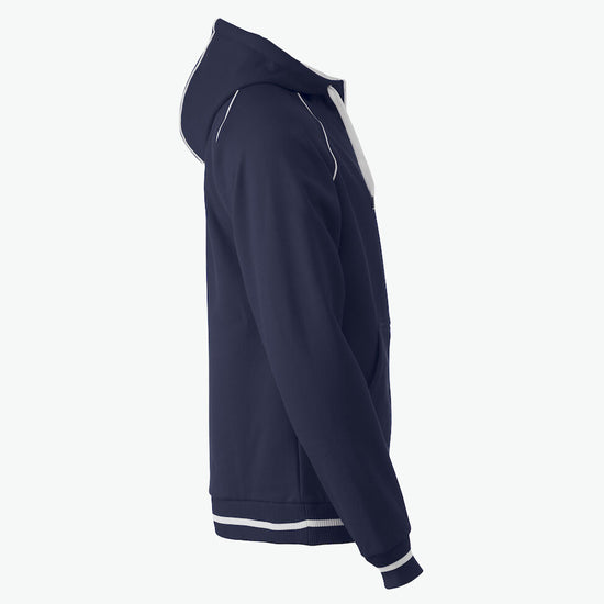 Clique Gerry Hooded Jack - Dark Navy Hoodie Vest Clique