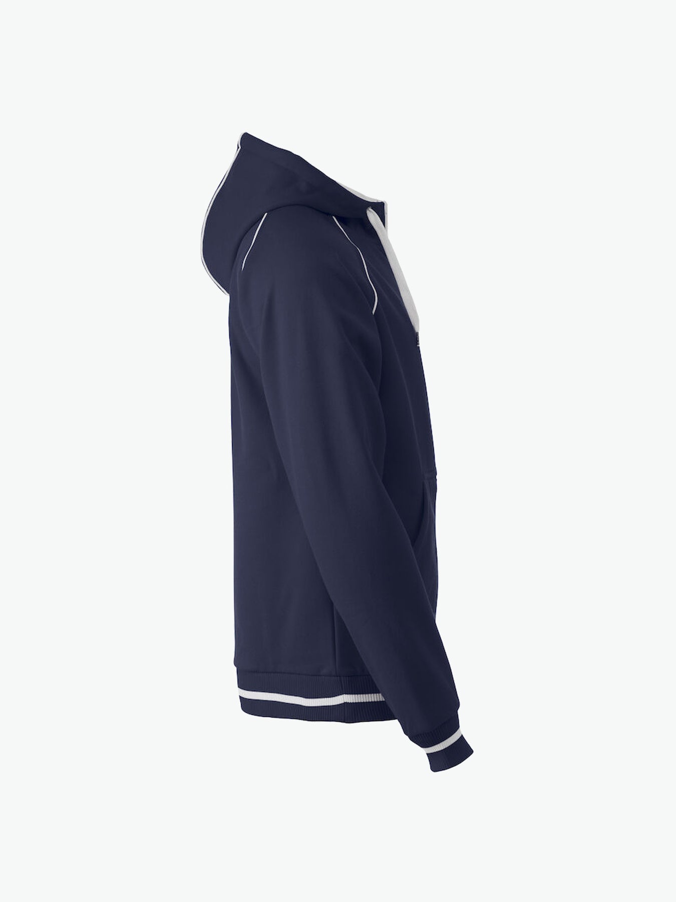 Clique Gerry Hooded Jack - Dark Navy Hoodie Vest Clique
