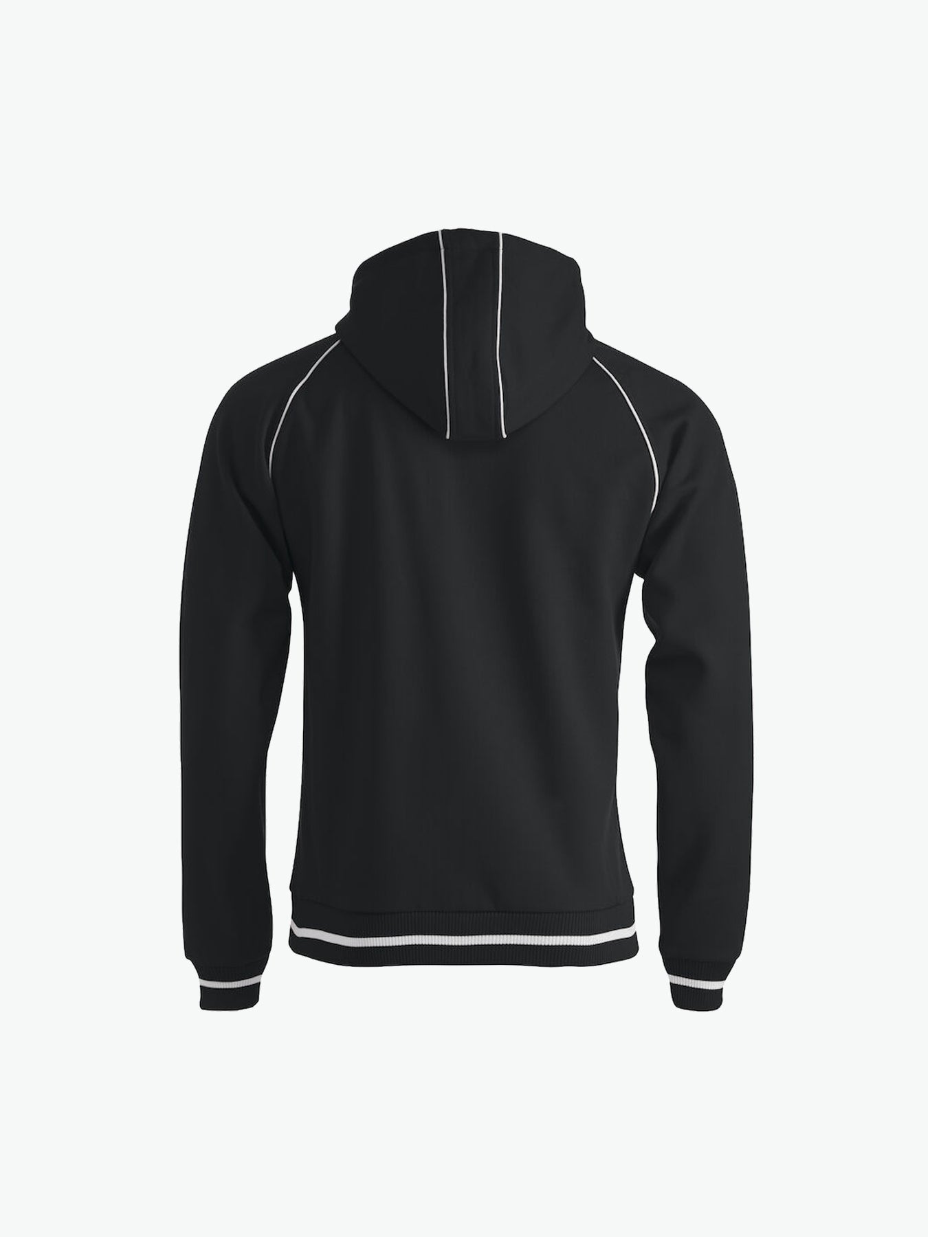 Clique Gerry Hooded Jack - Zwart Hoodie Vest Clique