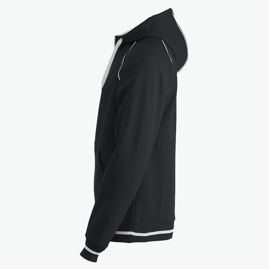 Clique Gerry Hooded Jack - Zwart Hoodie Vest Clique