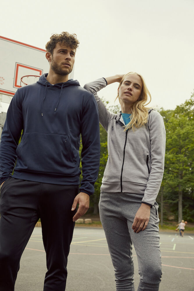 Clique Oakdale Hoody Women - Grijsmelange Hoodie Women Clique