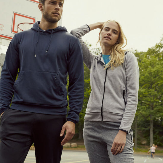 Clique Oakdale Hoody - Ash Hoodie Clique