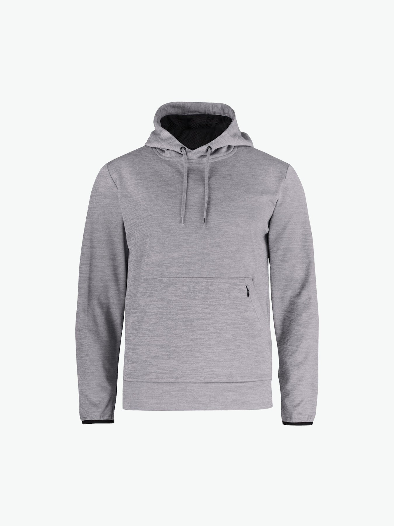 Clique Oakdale Hoody - Grijsmelange Hoodie Clique XS