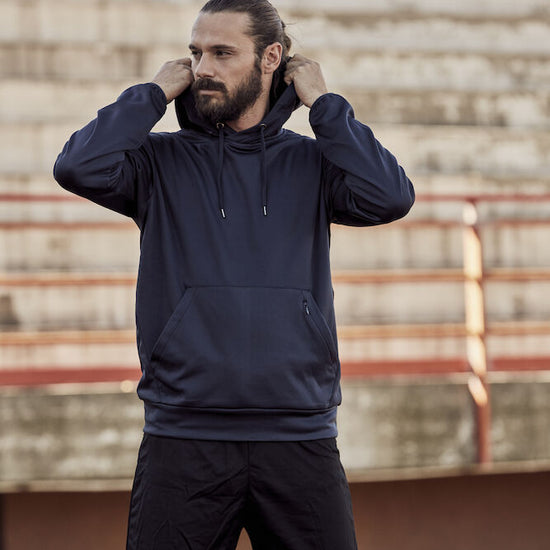 Clique Oakdale Hoody - Dark Navy Hoodie Clique