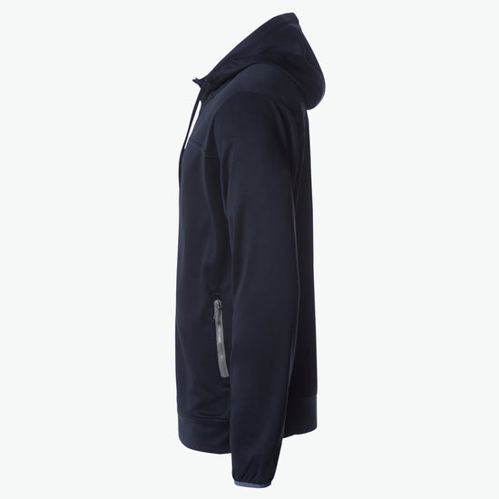 Clique Ottawa Jack - Dark Navy Hoodie Vest Clique