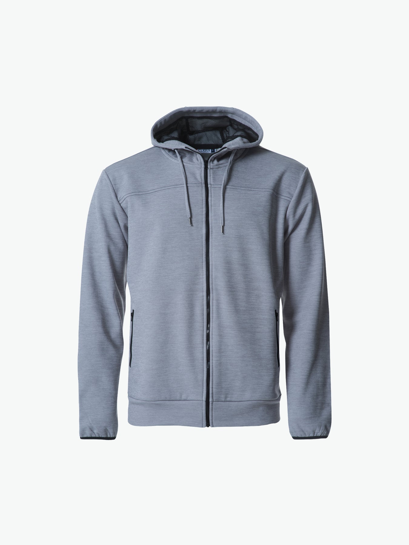 Clique Ottawa Jack - Ash Hoodie Vest Clique XS