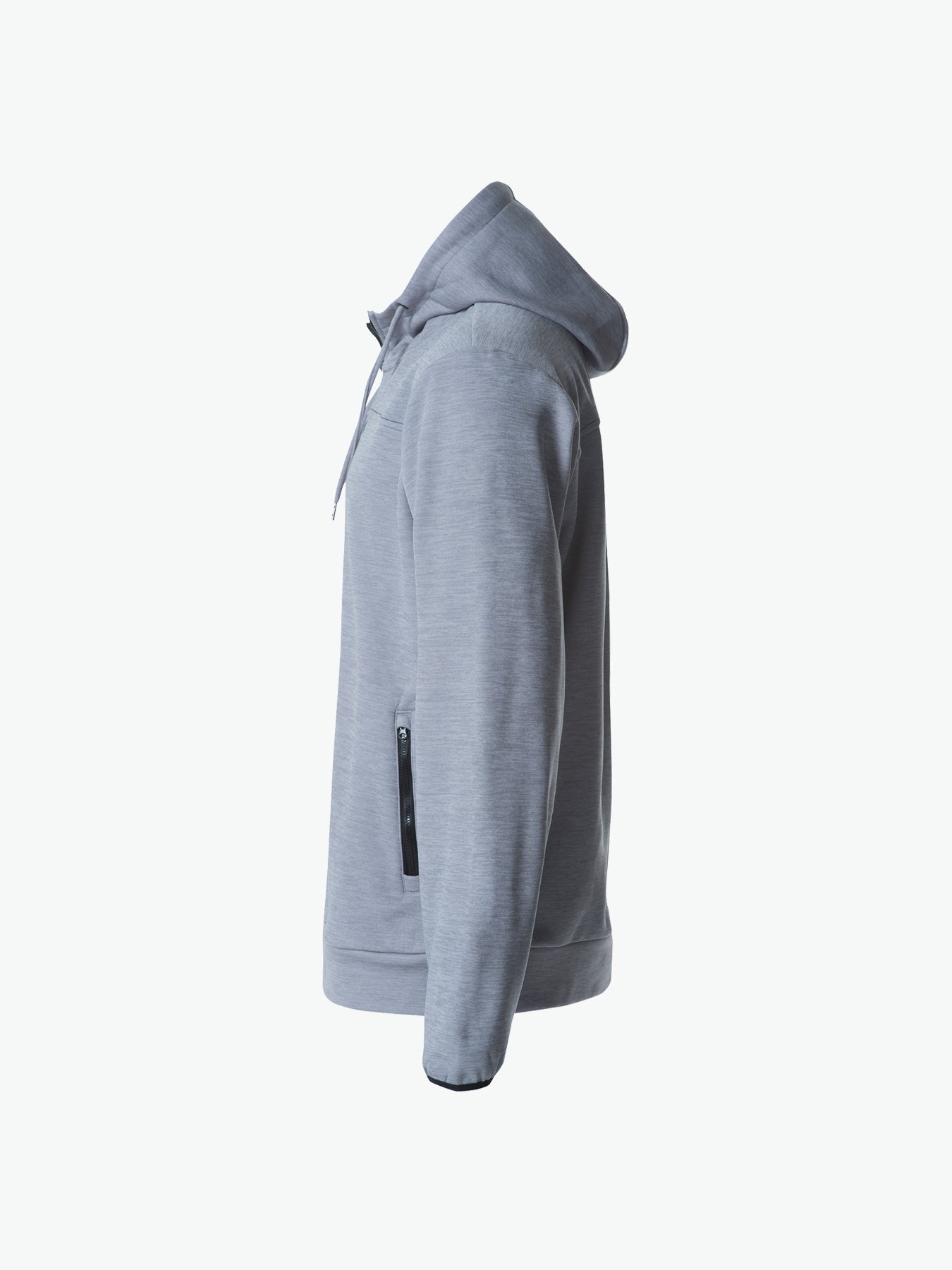 Clique Ottawa Jack - Ash Hoodie Vest Clique