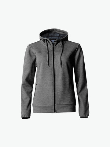Clique Ottawa Jack Women - Grijsmelange Vest Dames Clique XS