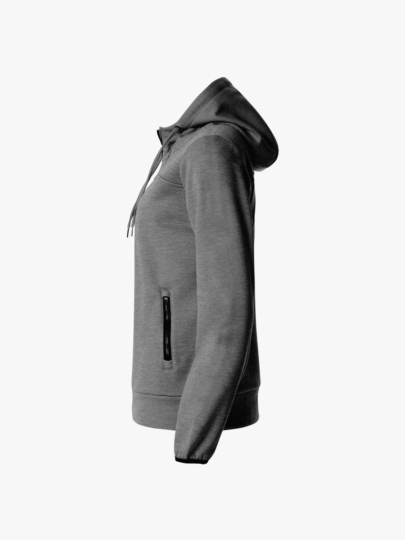 Clique Ottawa Jack Women - Grijsmelange Vest Dames Clique