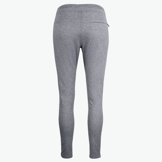 Clique Odessa Pants - Grijsmelange Lange Broek Clique