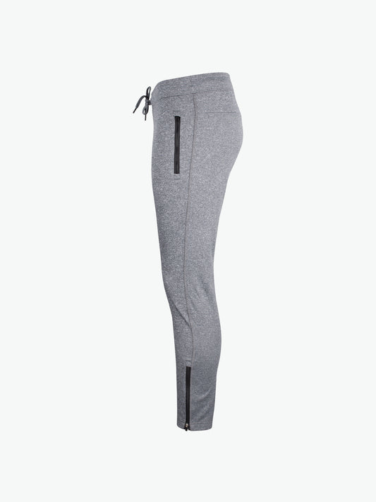 Clique Odessa Pants - Grijsmelange Lange Broek Clique