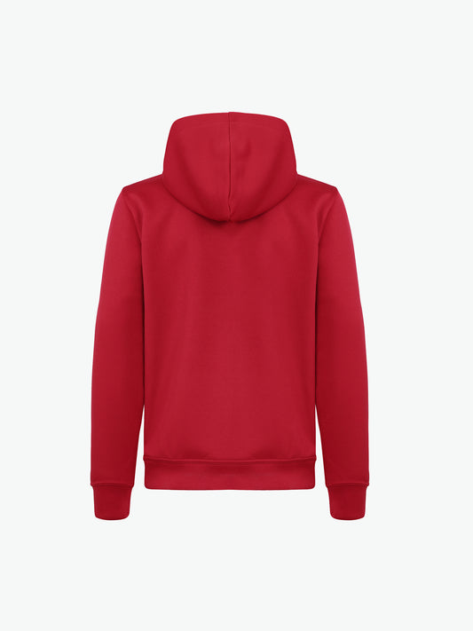 Clique Basic Active Hoody Junior - Rood Hoodie Junior Clique 90/100